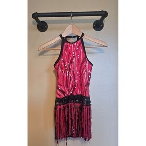 Weissman black and red costume "hey mama" child size large